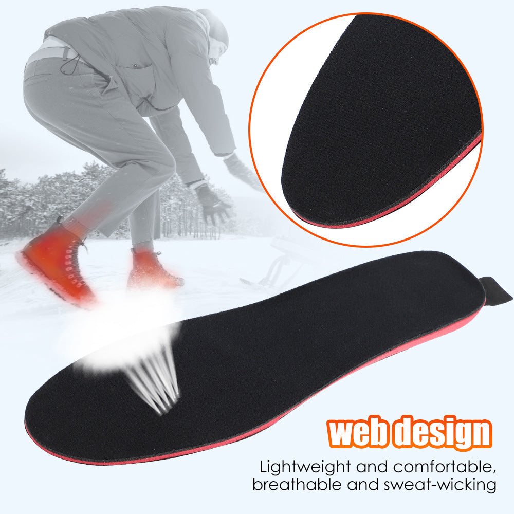 Heated Insoles For Men Women Rechargeable Heating Boot Insole Feet Warmer Pads Cut To Any Size Heating Electric Heated Insoles - Bellarte Enchanté Heated Insoles For Men Women Rechargeable Heating Boot Insole Feet Warmer Pads Cut To Any Size Heating Electric Heated Insoles